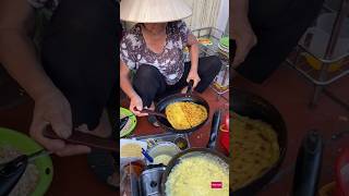 Beautiful Street Food Making In VietNam Bánh Xèo Ngon shorts food [upl. by Brozak]