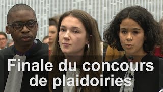 Finale du concours de plaidoiries [upl. by Judenberg]