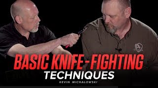 Basic KnifeFighting Techniques Into the Fray Episode 168 [upl. by Bamberger]