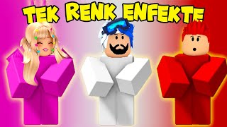 ROBLOX TEK RENK ENFEKTE 😂 Furry Infection game [upl. by Leiru621]