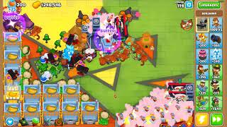 Como não jogar Bloons TD6 185  Buccaneer Paragon 2  Cubism  Hard  Double HP MOABs Coop [upl. by Cocks209]