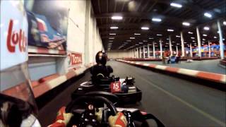 Cédric Wauters onboard Eupener karting Training 12h Vice Versa [upl. by Aeresed]