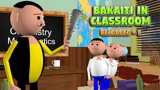 BAKAITI IN CLASSROOM RELOADED1  MSG TOONS Comedy Funny Video [upl. by Sankey535]