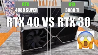 RTX 4080 SUPER vs RTX 3080 Ti [upl. by Placido473]