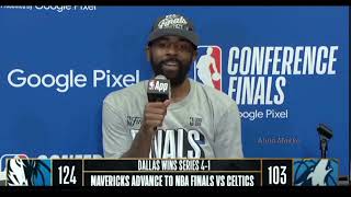 Kyrie Irving PostGame  Dallas Mavericks vs Minnesota Timberwolves [upl. by Chura]