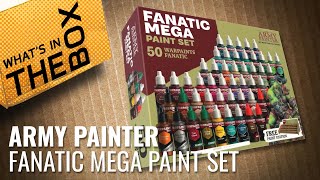 Unboxing The Fanatic Mega Paint Set  The Army Painter [upl. by Eyanaj773]