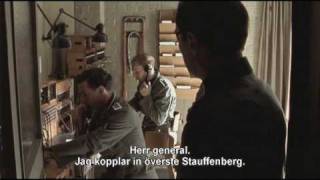 Stauffenberg bomb plot to kill Adolf Hitler Part 1 from the mini series War amp Remembrance [upl. by Klimesh]