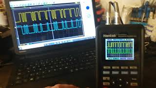 Hantek 2D82A Automotive Handheld Oscilloscope Function Overview [upl. by Enirhtac]