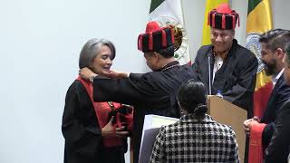 Entrega de Doctorado Honoris Causa desde la Universidad Externado en Bogotá Colombia [upl. by Anelys636]