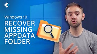 How to Fix AppData Folder is Missing In Windows1078  Restore AppData [upl. by Esmaria510]