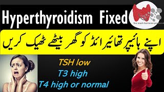 Fix your Hyperthyroid Naturally High T3 Low TSH [upl. by Tehr]