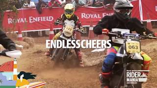 Royal Enfield Rider Mania 2018  RiderMania 2017 in a nutshell [upl. by Bettye]