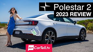 Polestar 2 review  whats new for 2023  2024  Australia [upl. by Ennobe]