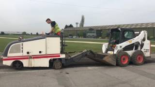 Stephen Price Surfacing Wirtgen Plainer Bobcat Sweeper [upl. by Mosley]