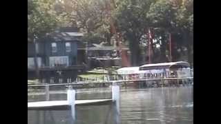 Boat Hoist removal in the fall at West Okoboji Iowa [upl. by Divad]