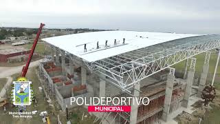 Polideportivo Municipal  Proceso de construcción [upl. by Gunther]