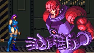 XMen Mutant Apocalypse SNES All Bosses No Damage [upl. by Roseline]