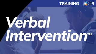 CPI Verbal Intervention™ Training [upl. by Lourie]