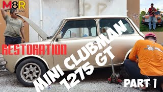 RESTORATION MINI CLUBMAN 1275 GT [upl. by Kanor]