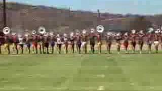 Phantom Regiment  Drum Corps  2007  Running Hornline  BFDTV [upl. by Olinad811]