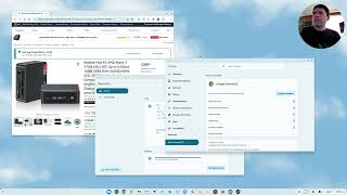 Chrome OS Flex 123 on Beelink SER5 Mini PC [upl. by Xylina]