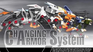 Zoids New Cenutry Zero BGM Liger Zero CAS theme extended with Liger Zero roar [upl. by Dripps]