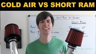 Cold Air Intake vs Short Ram Intake  Explained [upl. by Ahsykal]