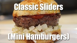 How to Make Sliders Miniature Hamburgers [upl. by Eitsrik]