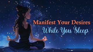 30 Minute Sleep Meditation  Manifest All You Desire While You Sleep [upl. by Gnouhc]