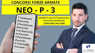 Il Test NEO PI3 Selezione nei CONCORSI anche in Forze Armate [upl. by Nivrad484]