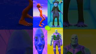 Dame Tu Cosita Vs Tenge Tenge Vs Baby Shark Vs Thanos  Tenge shorts [upl. by Previdi849]