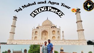 Agra Fort amp Taj Mahal Tour 😍 [upl. by Nowell]