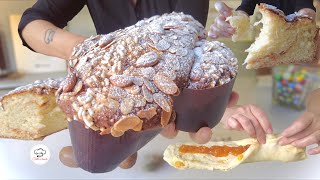 COLOMBA DI PASQUA senza impastare e senza Burro con MARMELLATA [upl. by Mcintosh511]