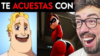 POV Te acuestas con  😱 Mr Increible Perturbado Bella Memes Animado [upl. by Nerrej499]