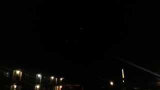 Strange lights over Bishop California UFO [upl. by Wynny805]