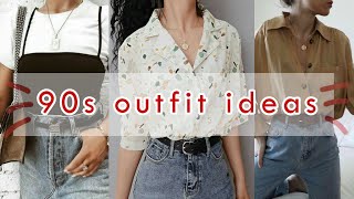 90s inspired outfit ideas  Annesthetic Diary [upl. by Wilfred]