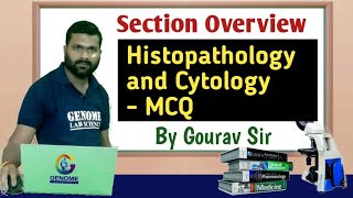 LAB TECHNICIAN GOVT JOB SERIES  Section overview 6365  Histopathology and Cytology  MCQ [upl. by Tsugua]