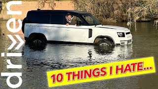 10 Things I Hate about our Land Rover Defender 110 Hard Top [upl. by Llieno341]