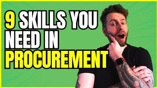 9 Procurement Skills You Need To Know [upl. by Liss]