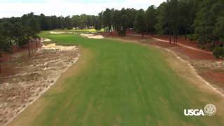 Pinehurst No 2 Flyover Series Hole 5 [upl. by Llamaj871]