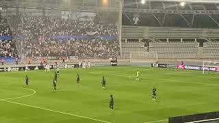 Paris FC  AJ Auxerre but Lassine Sinayoko 22’ 10e journée [upl. by Dyane]