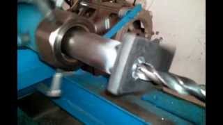 video de torno casero para metal [upl. by Macdougall]