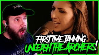 Epic Power Metal UNLEASH THE ARCHERS  Awakening Full Band Playthrough  Reaction  First Listen [upl. by Zeiger]