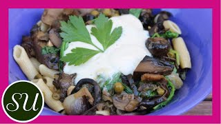 Vegan Mushroom Stroganoff Recipe  Collab with The Whole Food Plant Based Cooking Show [upl. by Downall842]