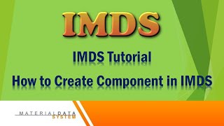 IMDS Tutorial  How to make IMDS of single part without any coating Only Background Music 2020 [upl. by Eytak]