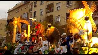 Cabalgata Reyes Magos de Cádiz 2010 1ª parte [upl. by Arreik]