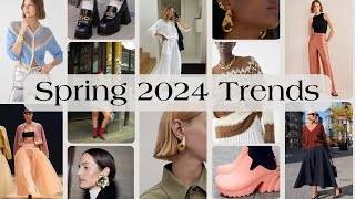 SPRING 2024 FASHION TRENDS [upl. by Elokin]