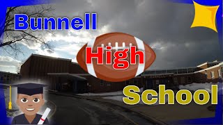 Bunnell High School Stratford CT 12222020 in 4K Ride around my old High School [upl. by Retnyw]