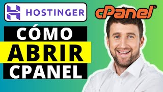 Cómo Abrir cPanel en Hostinger [upl. by Schlenger]