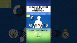 INDOVINA IL GIOCATORE IN BASE AI TRASFERIMENTI  SFIDA DI CALCIO Quiz calcio Test 2024  2025 [upl. by Anirt]